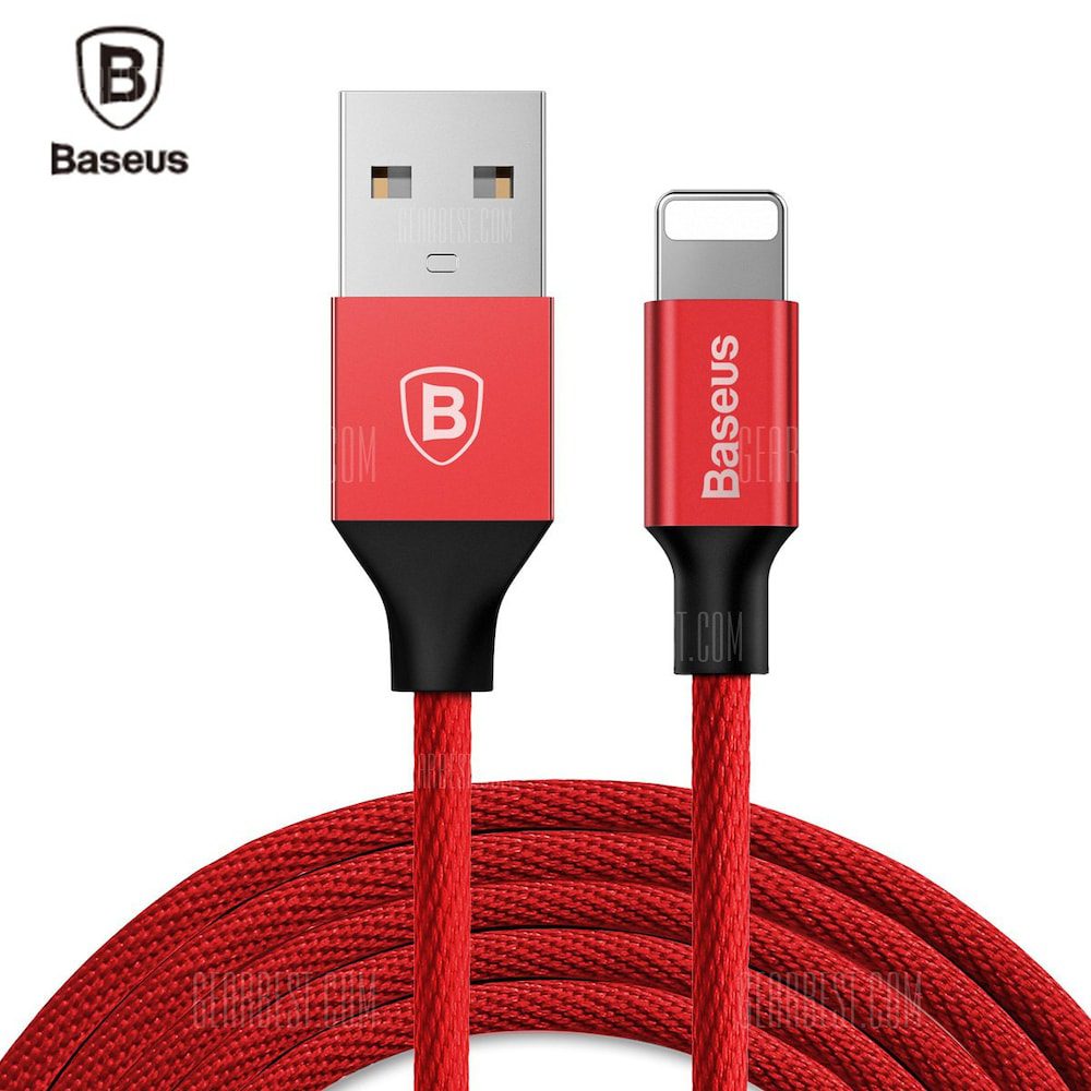 Baseus Yiven 8 Pin Data Charging Braided Cable 1.8M