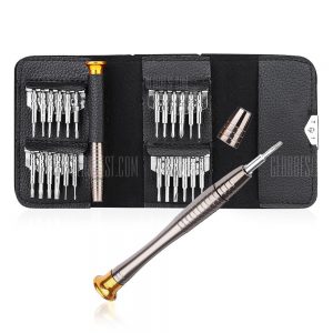 25 in 1 Screwdriver Wallet Kit Repair Tools