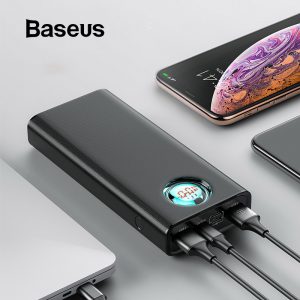 מטען נייד עם הטענה מהירה Baseus 20000mAh Power Bank