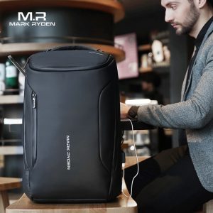 תיק נגד גניבות מארק ריידן עם יציאת USB Mark Ryden 2019 New Anti-thief Fashion Men Backpack